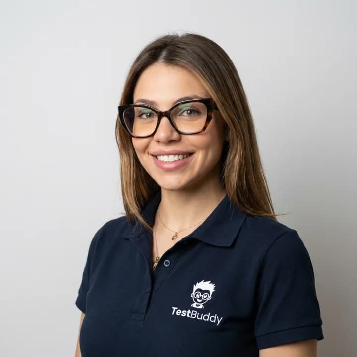 Mirella, Medical admissions at TestBuddy